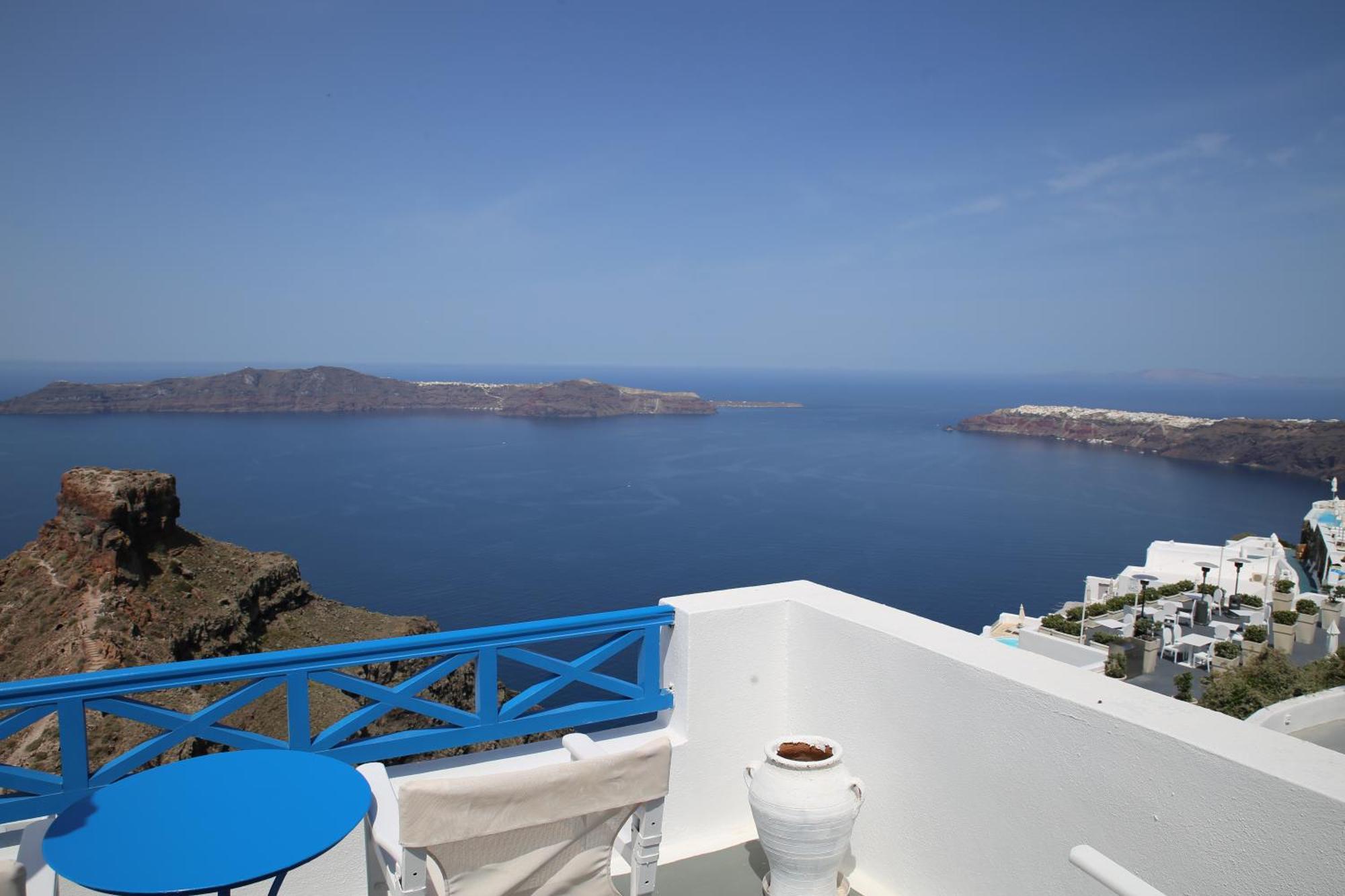 Annio Santorini Apartman Imerovígli Szoba fotó
