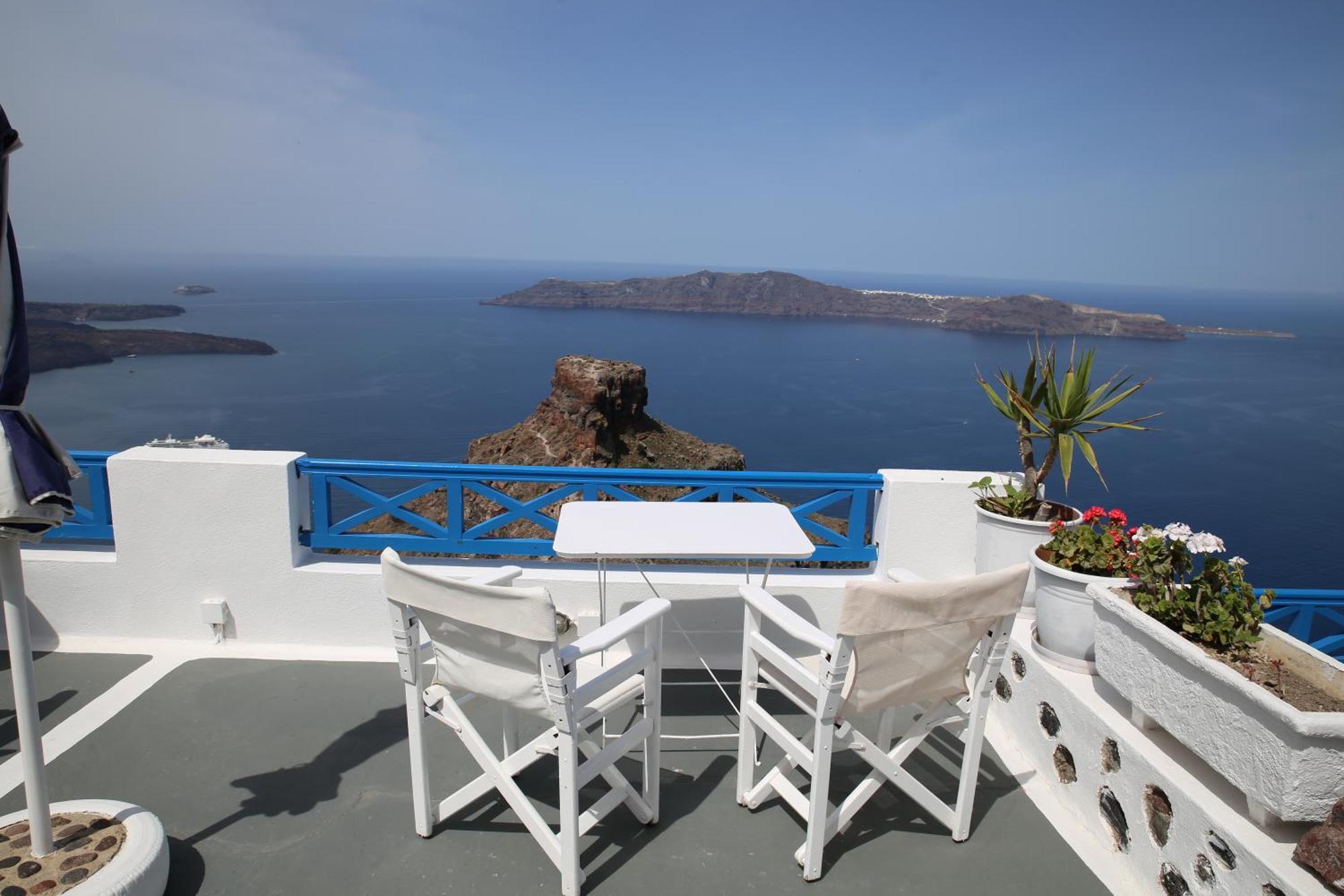 Annio Santorini Apartman Imerovígli Szoba fotó