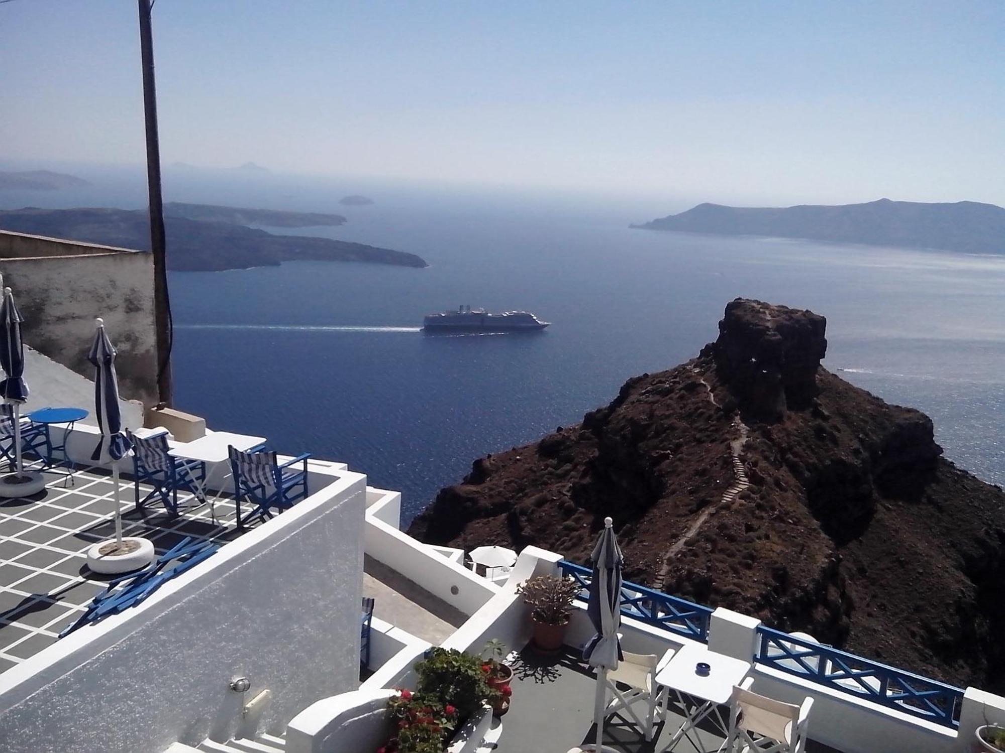 Annio Santorini Apartman Imerovígli Szoba fotó